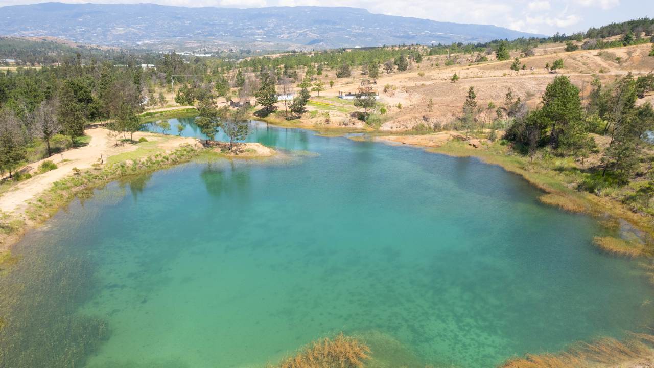 Pozos Azules en Villa de Leyva Colombia