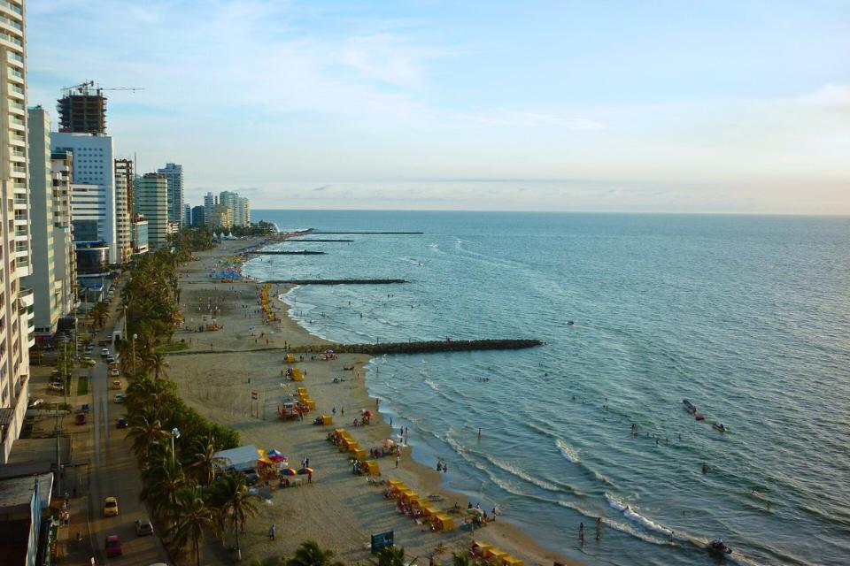 Playas en Cartagena